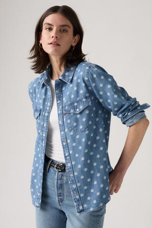 denim blouse ICONIC WESTERN GOING STEADY 5