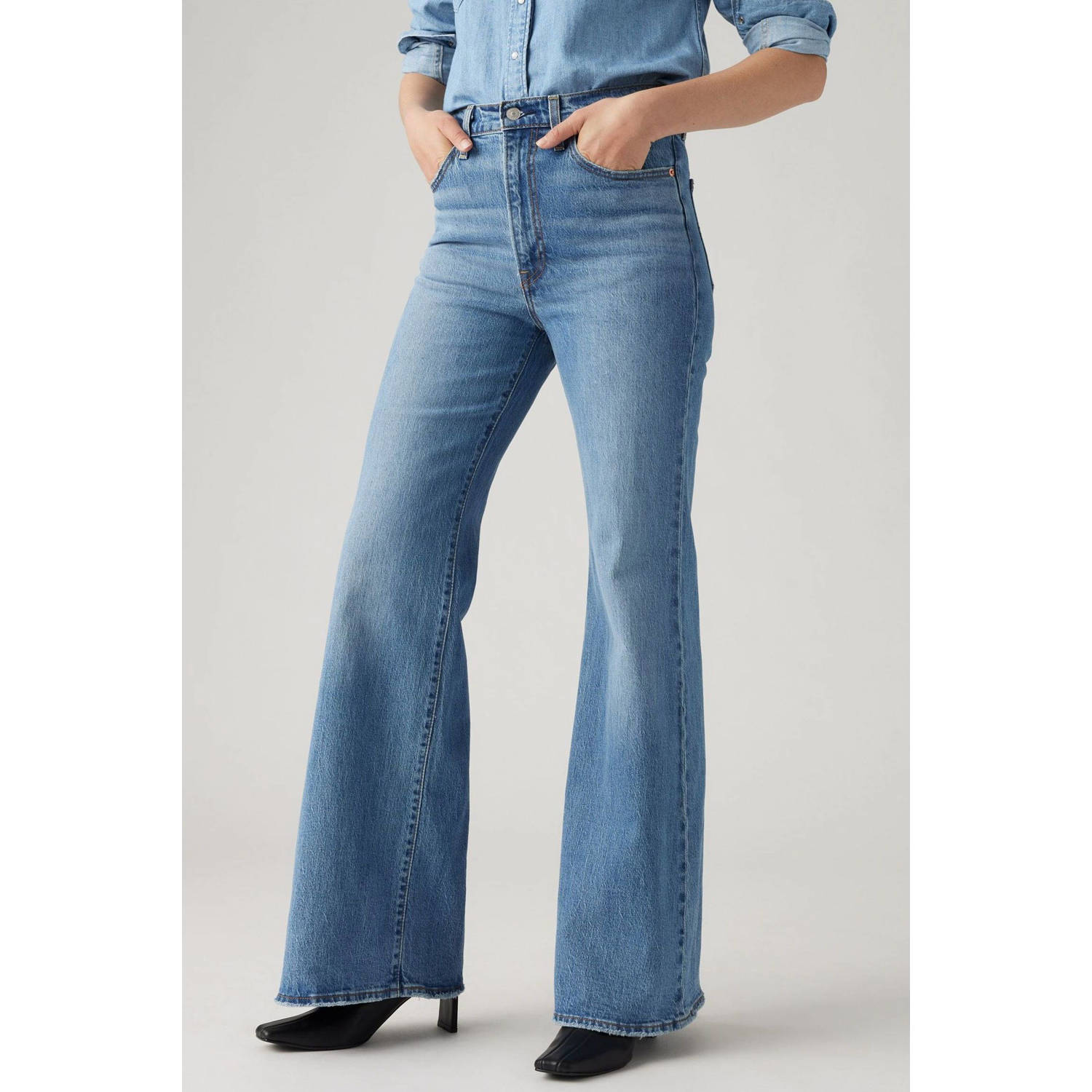 Levi's Ribcage bell high waist flared jeans