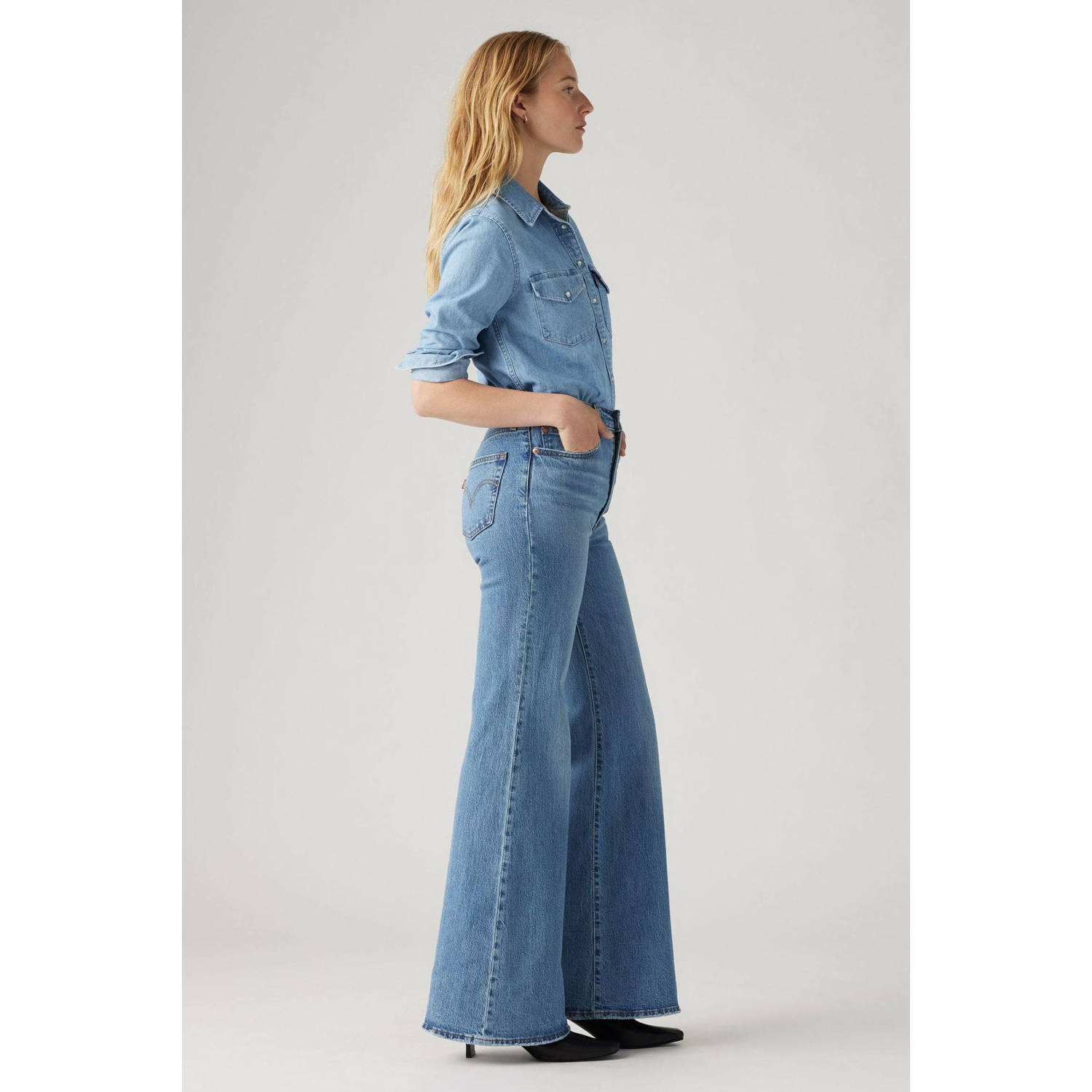 Levi's Ribcage bell high waist flared jeans