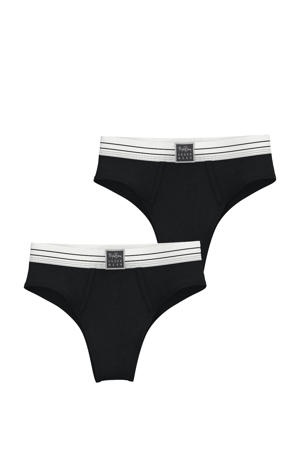 string (set van 2) zwart