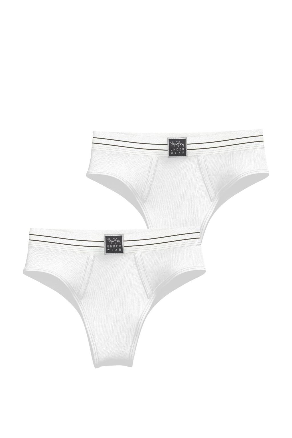 Björn Borg string (set van 2) wit
