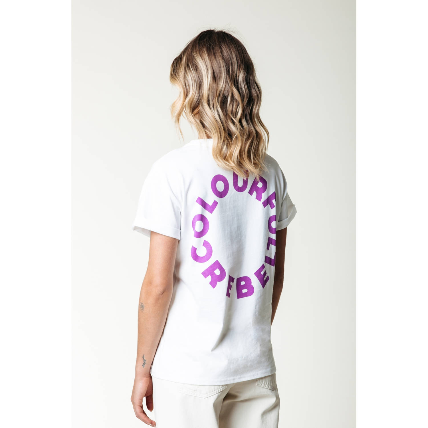 Colourful Rebel T-shirt wit