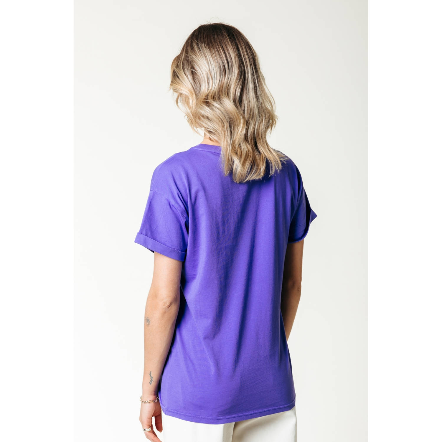 Colourful Rebel t-shirt paars