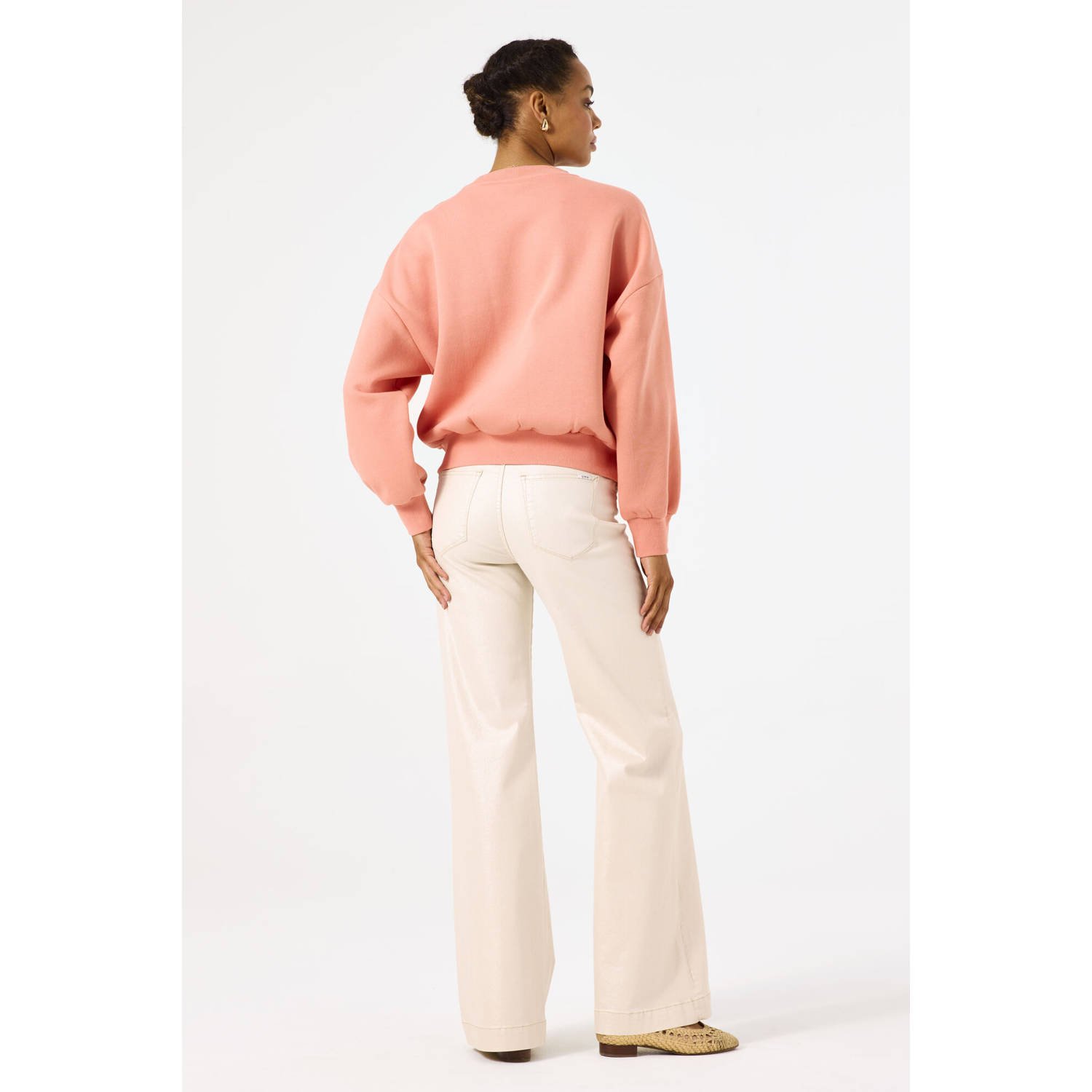 Garcia sweater zalm