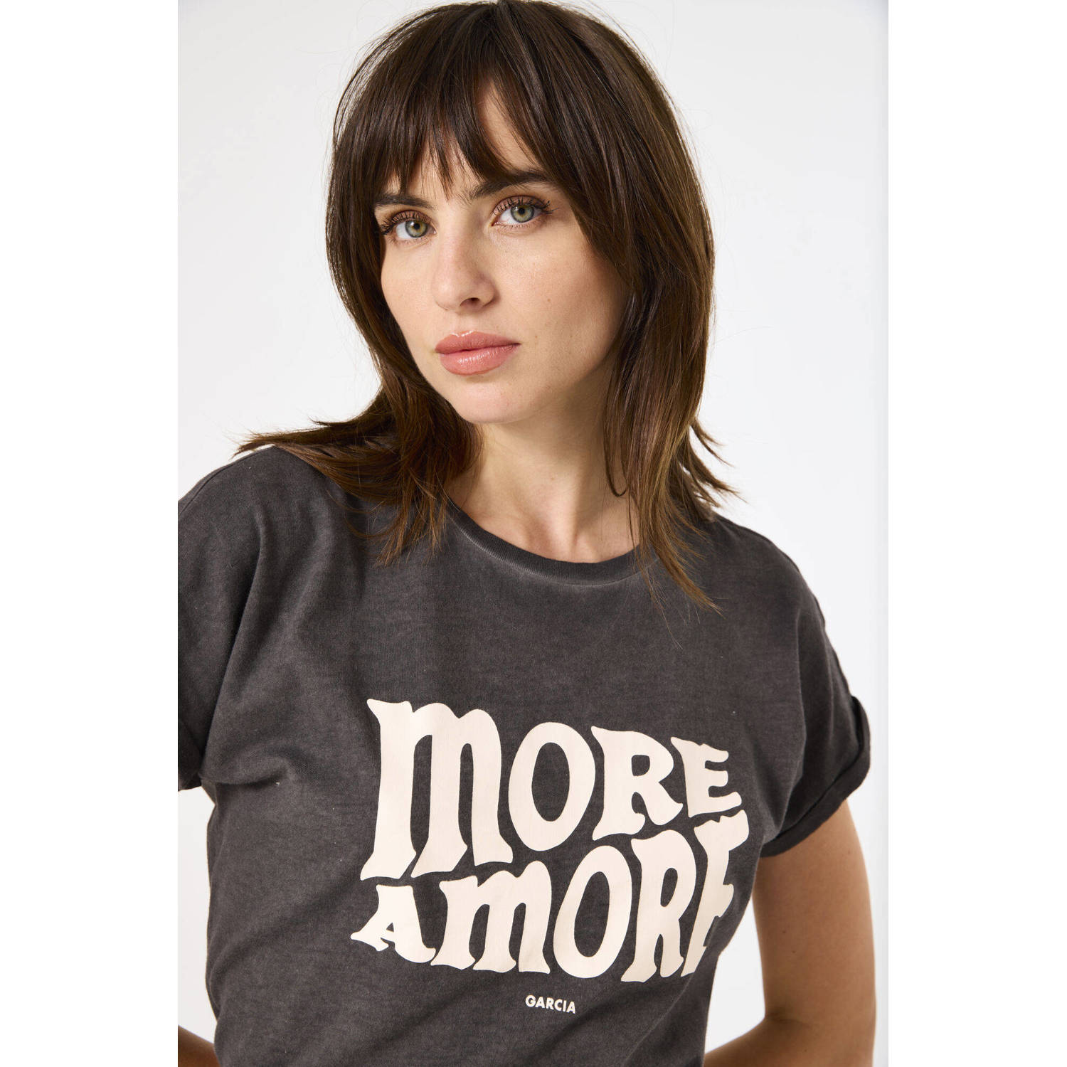 Garcia T-shirt grijs