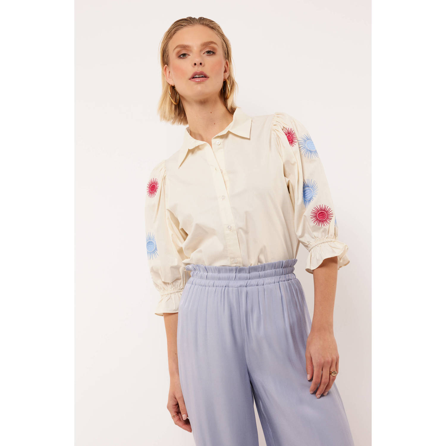 FLURESK blouse wit