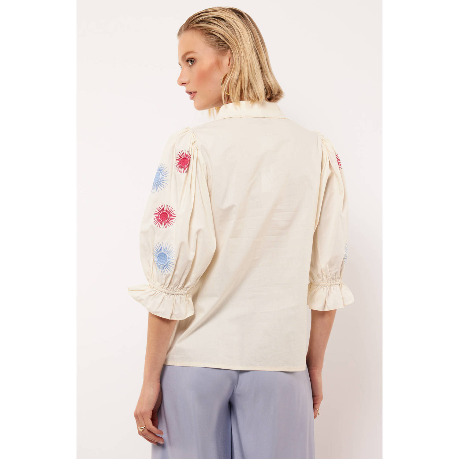 FLURESK blouse wit