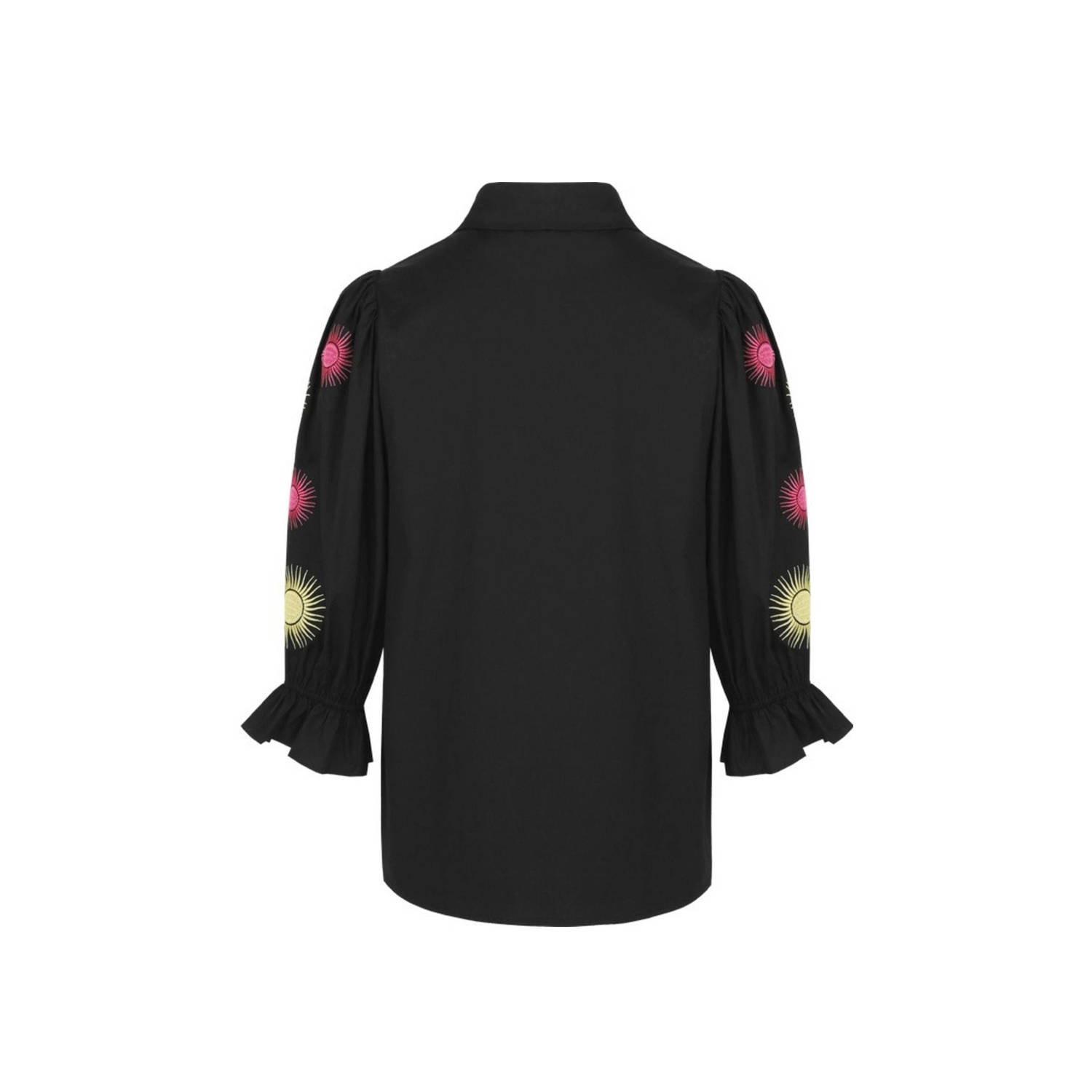 FLURESK blouse zwart