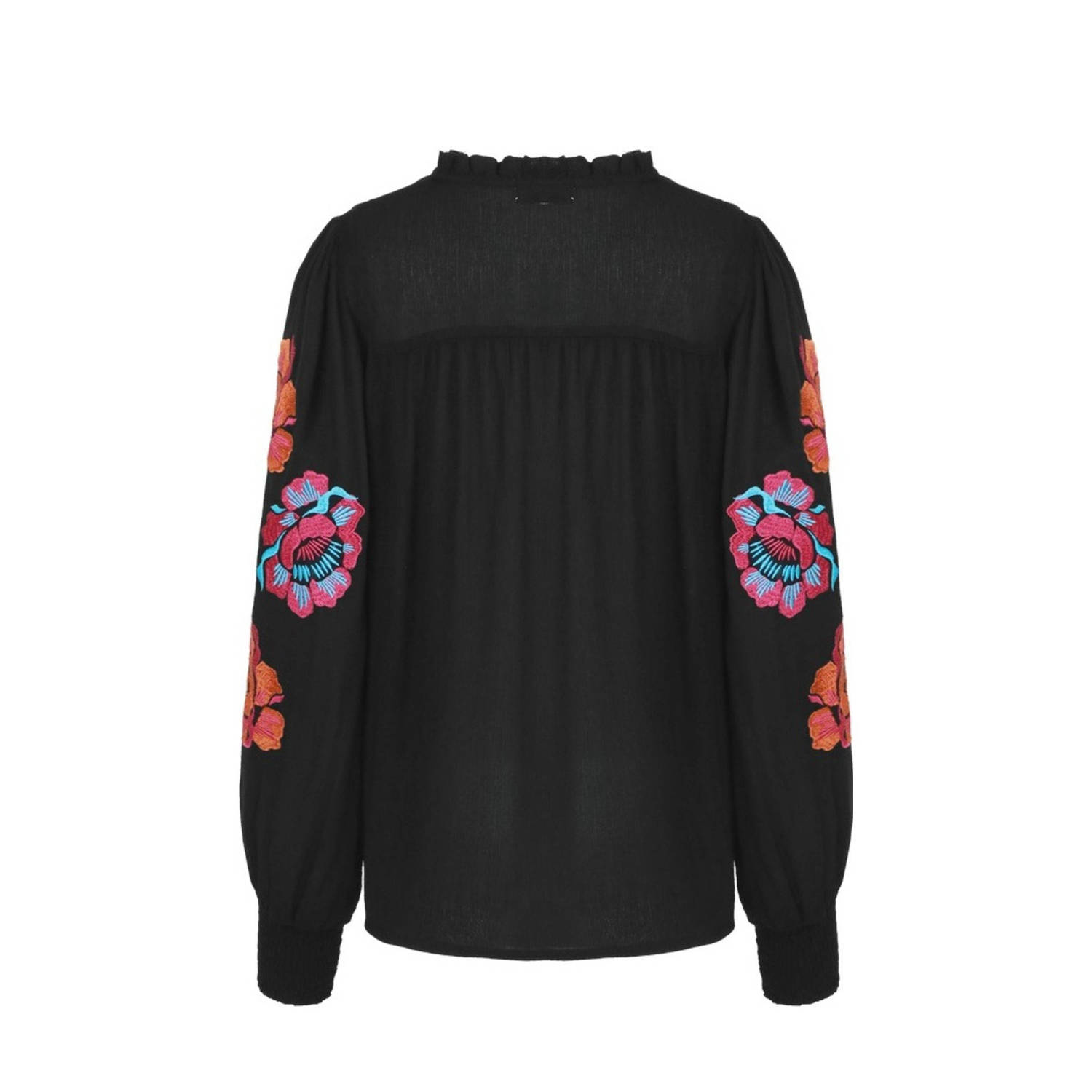 FLURESK blouse zwart