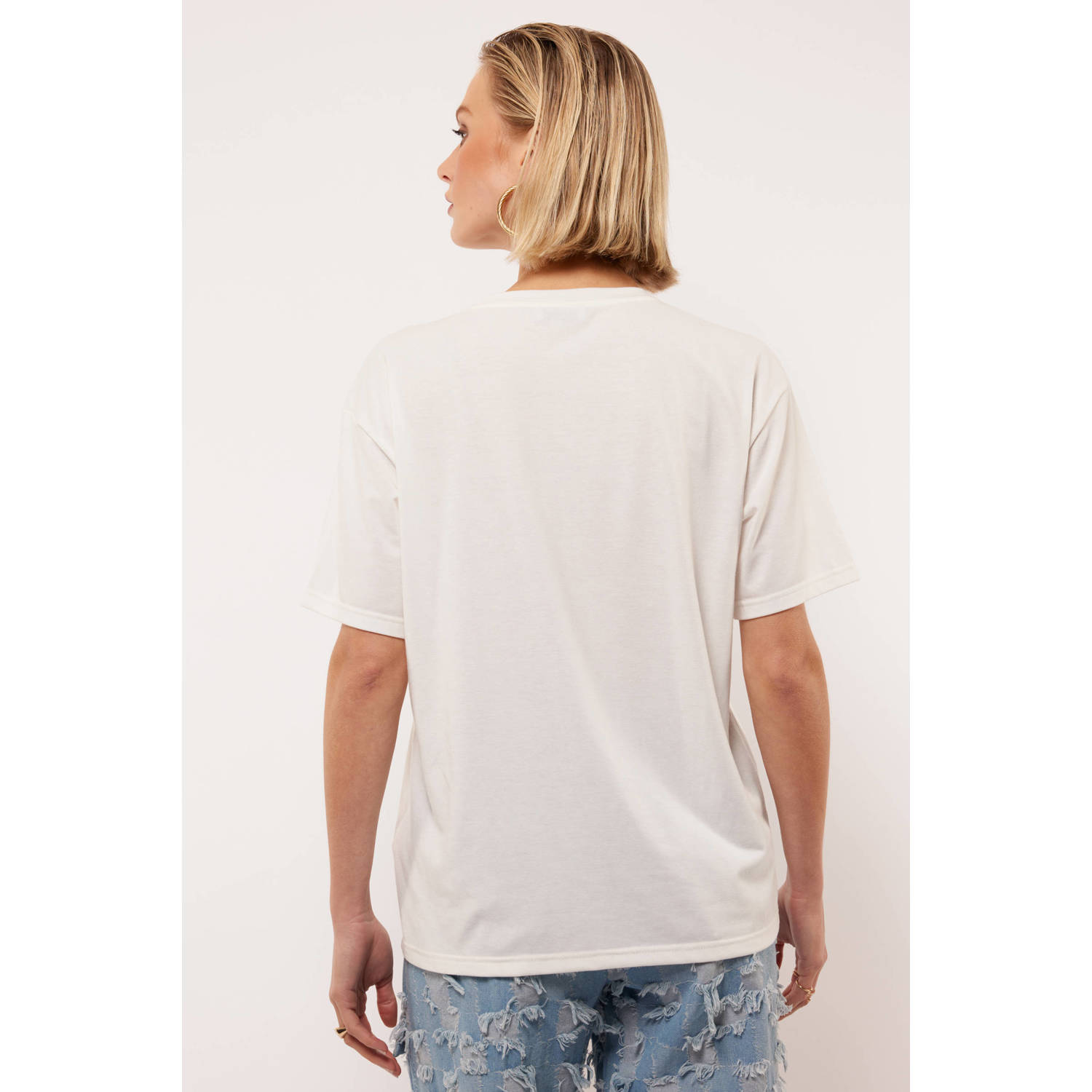 FLURESK T-shirt ecru