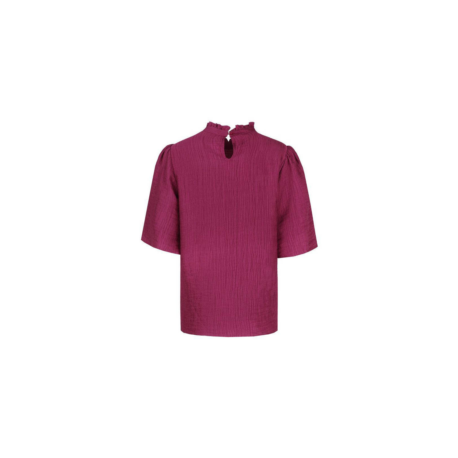 FLURESK blousetop paars