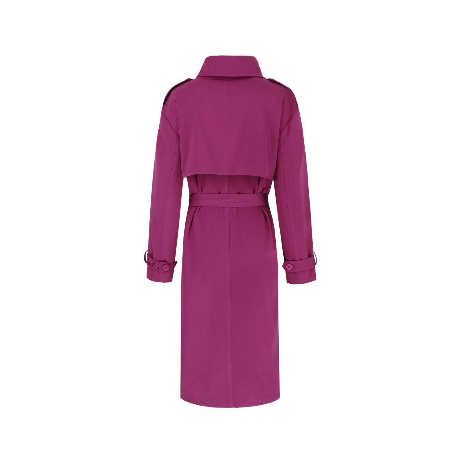 FLURESK trenchcoat paars