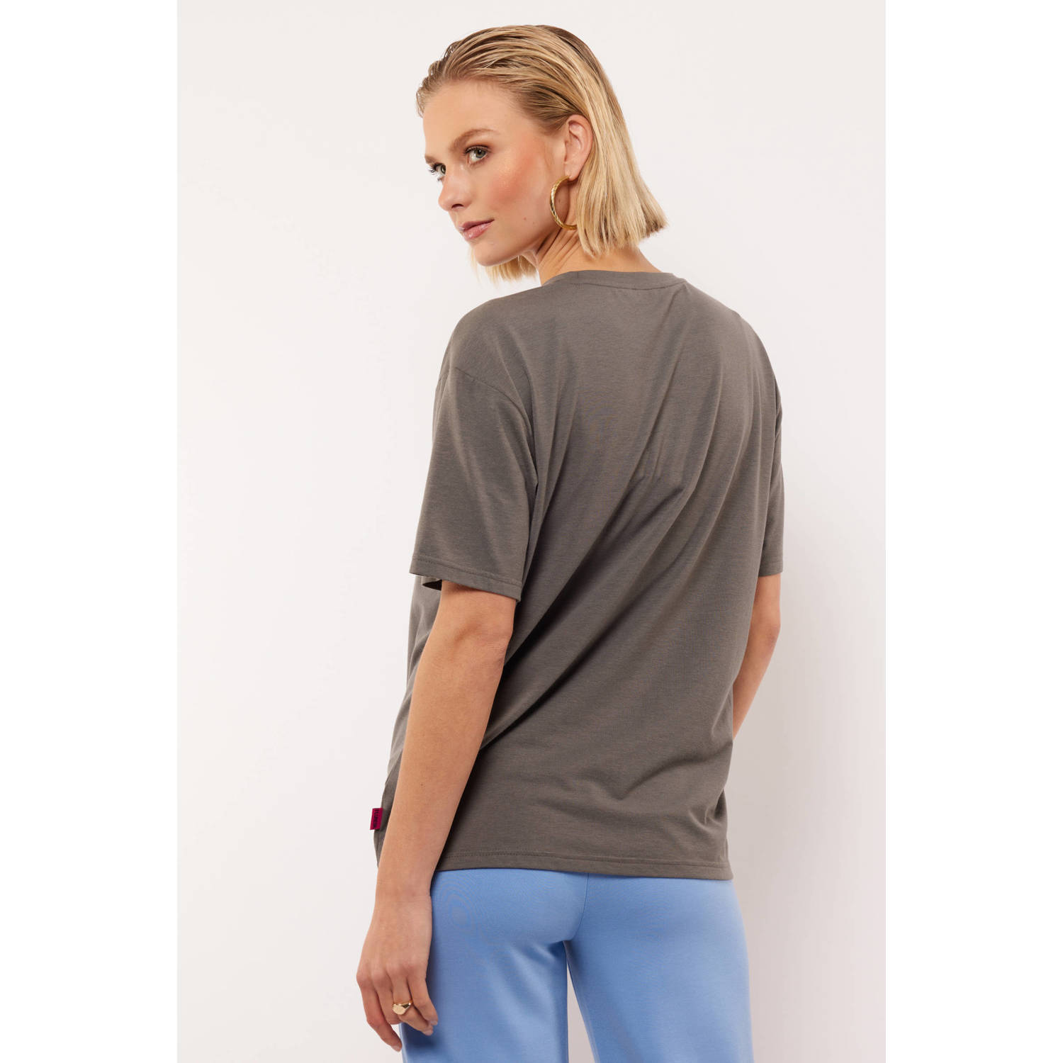 FLURESK T-shirt grijs