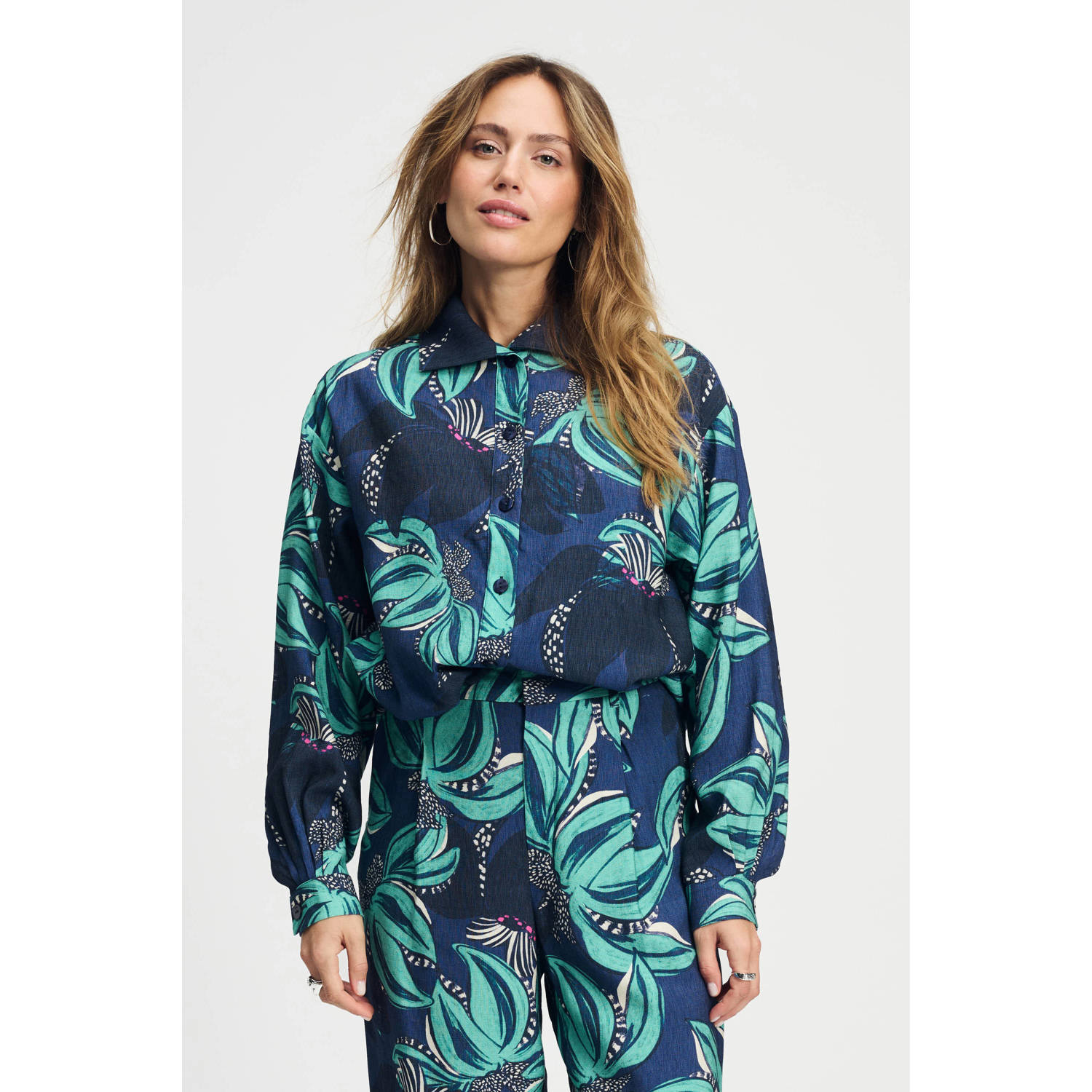 POM AMSTERDAM Dames Blouses Delicacy Blouse Multi