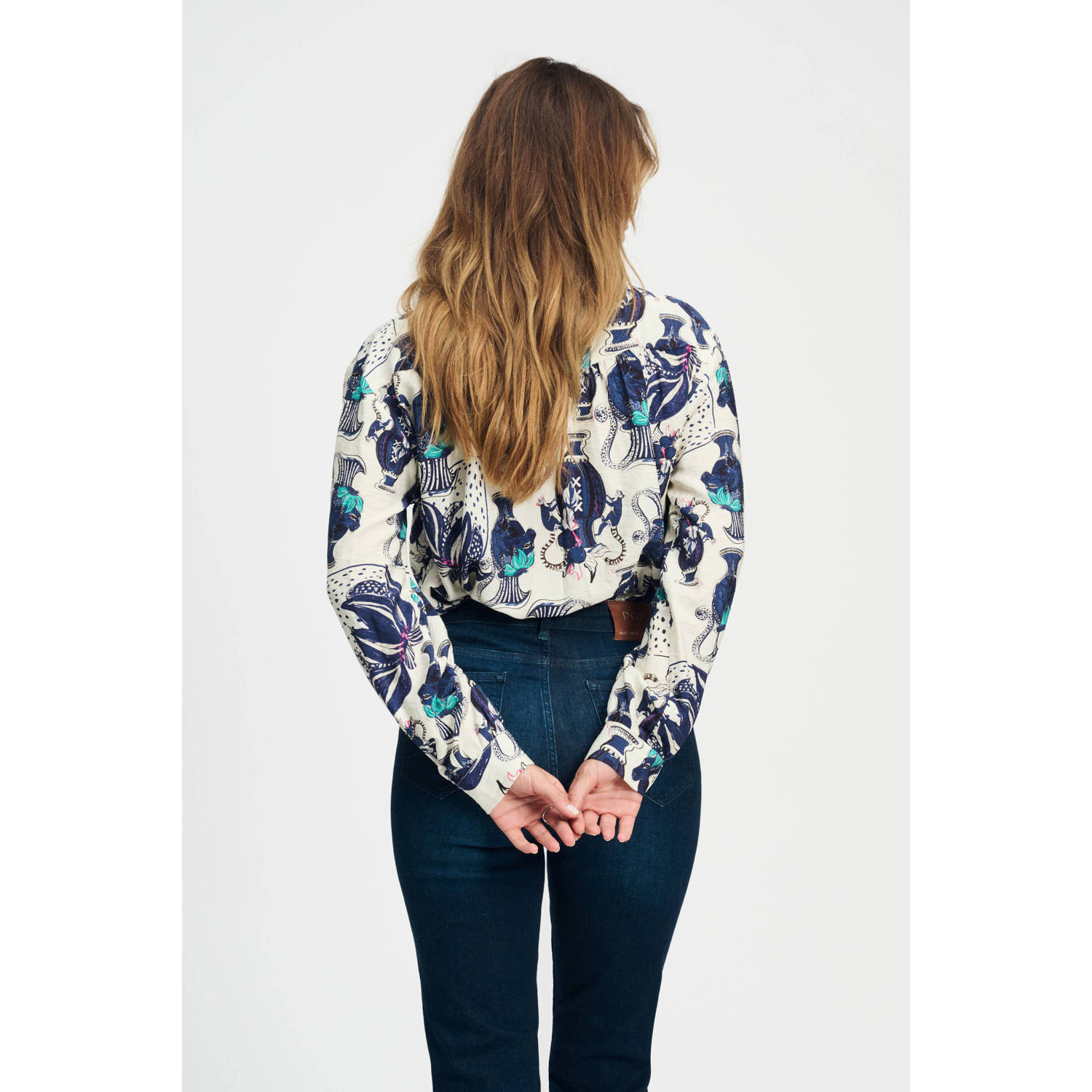 POM Amsterdam blouse wit
