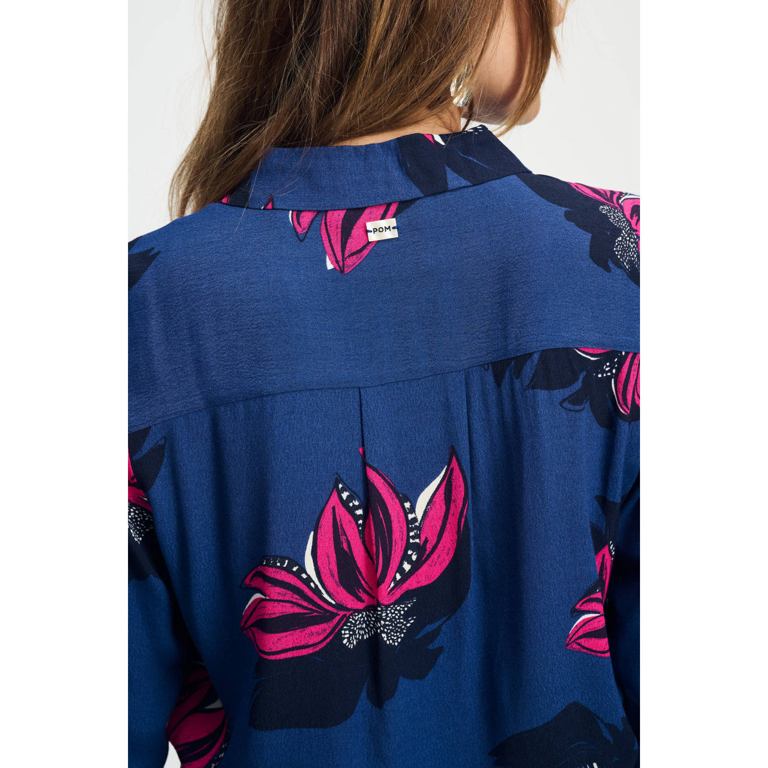 POM Amsterdam blouse blauw