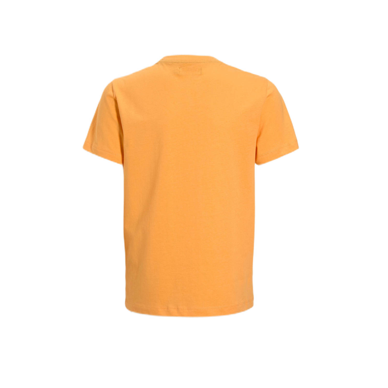 Orange Stars T-shirt Pauro met printopruk oranje