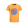 Orange Stars T-shirt Pauro met printopruk oranje