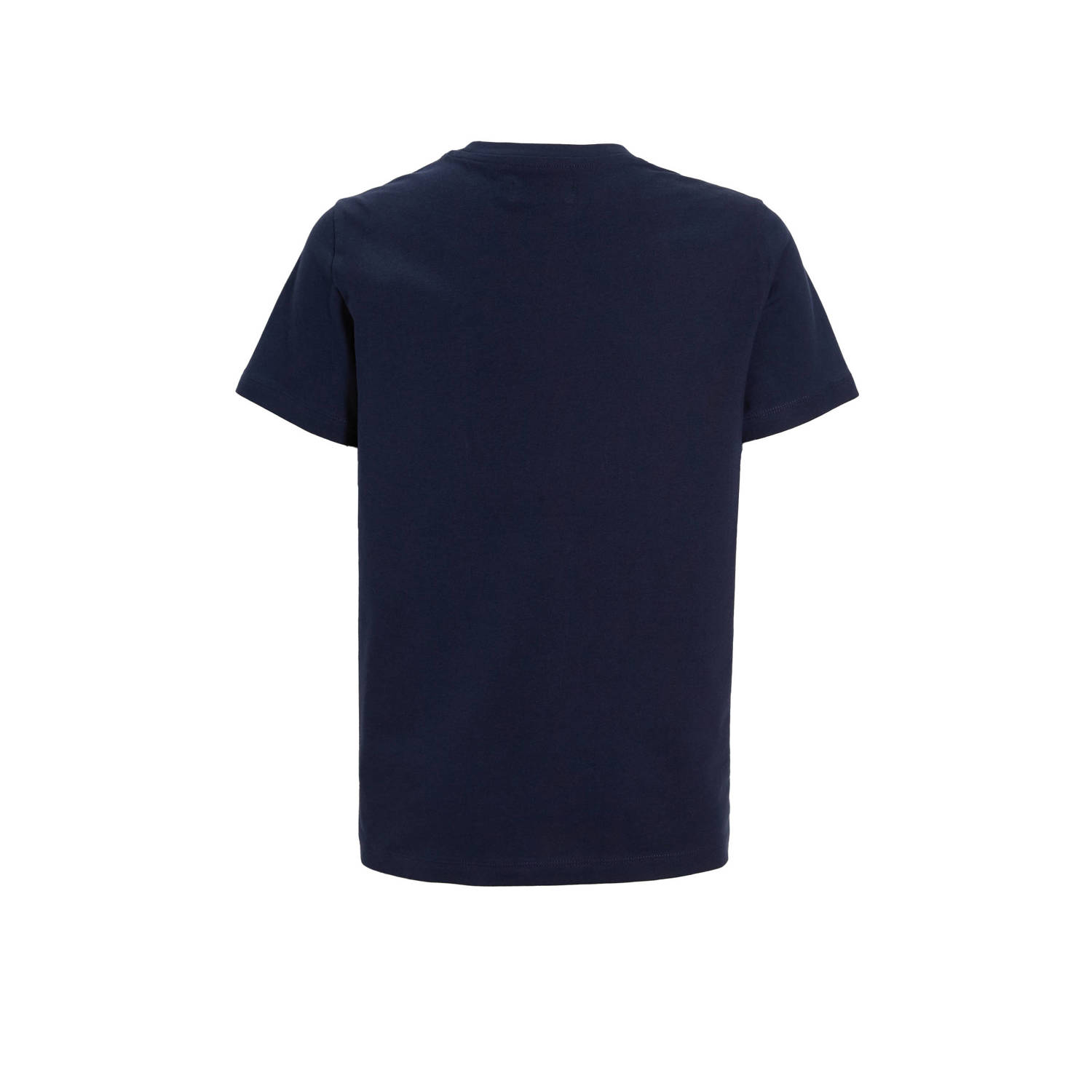 Orange Stars T-shirt Pakis met printopdruk donkerblauw