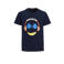 Orange Stars T-shirt Pakis met printopdruk donkerblauw