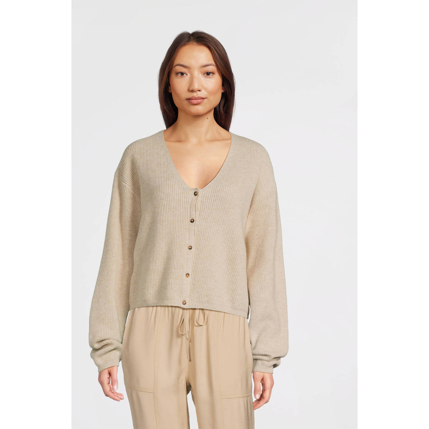 MSCH COPENHAGEN Dames Truien & Vesten Mschklaka Cardigan Beige
