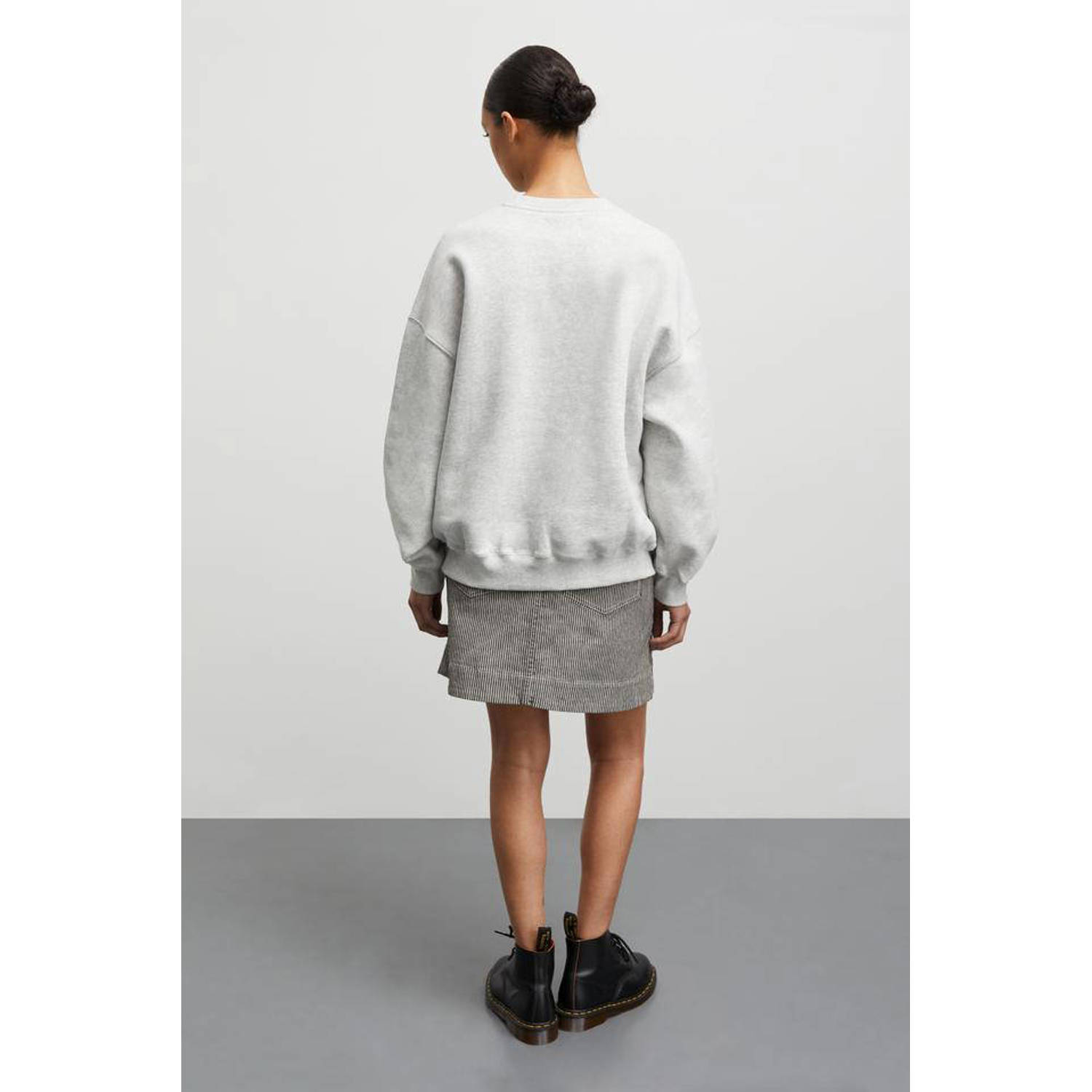 MADS NØRGAARD COPENHAGEN sweater grijs melange