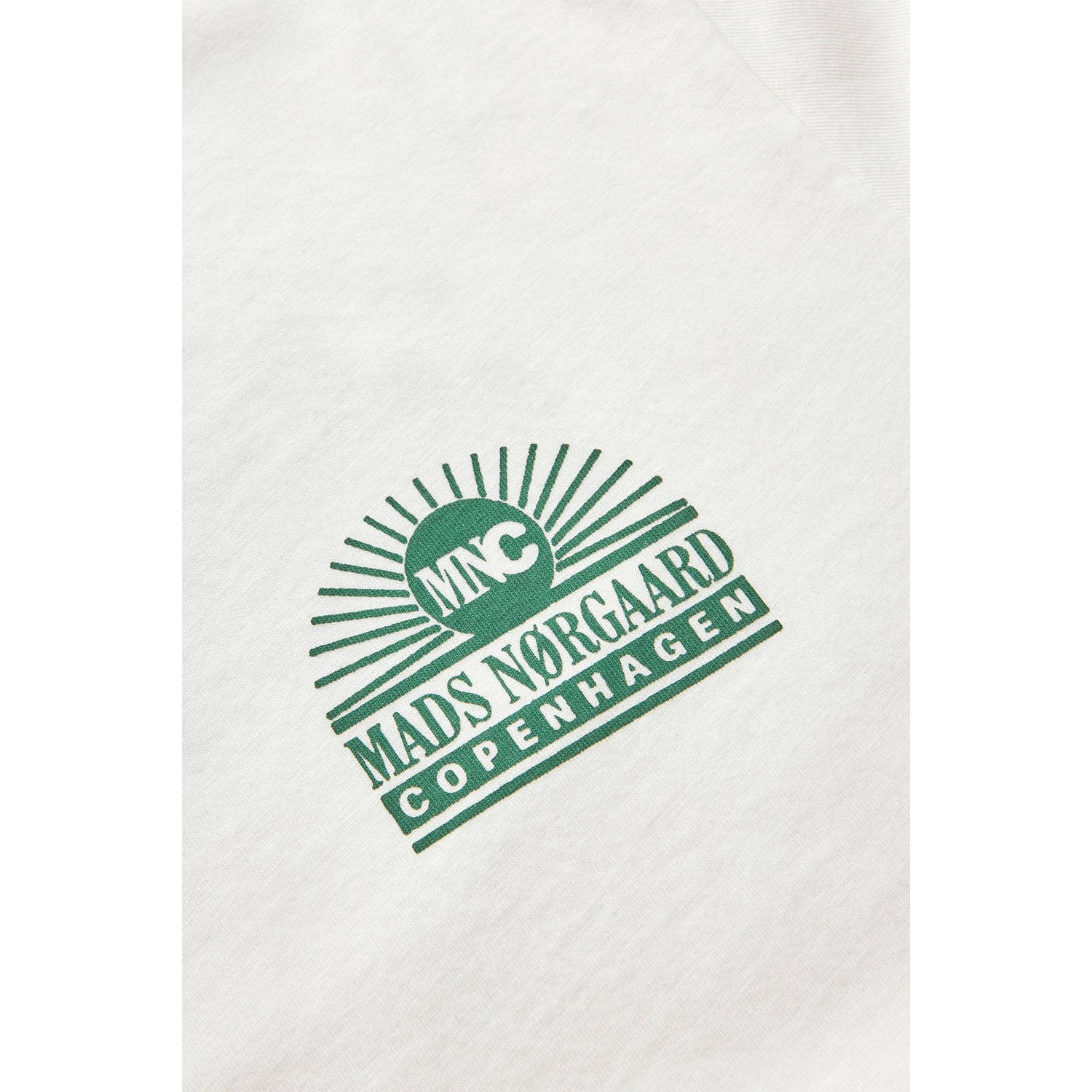 MADS NØRGAARD COPENHAGEN T-shirt ecru