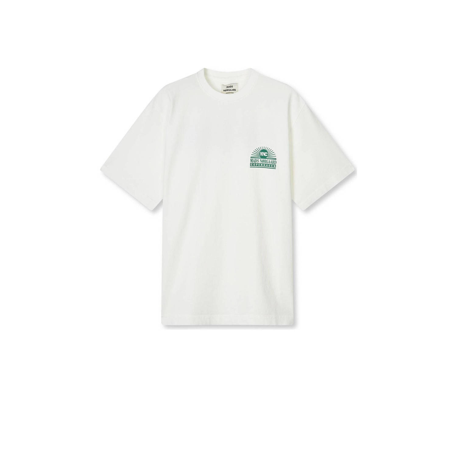 MADS NØRGAARD COPENHAGEN T-shirt ecru