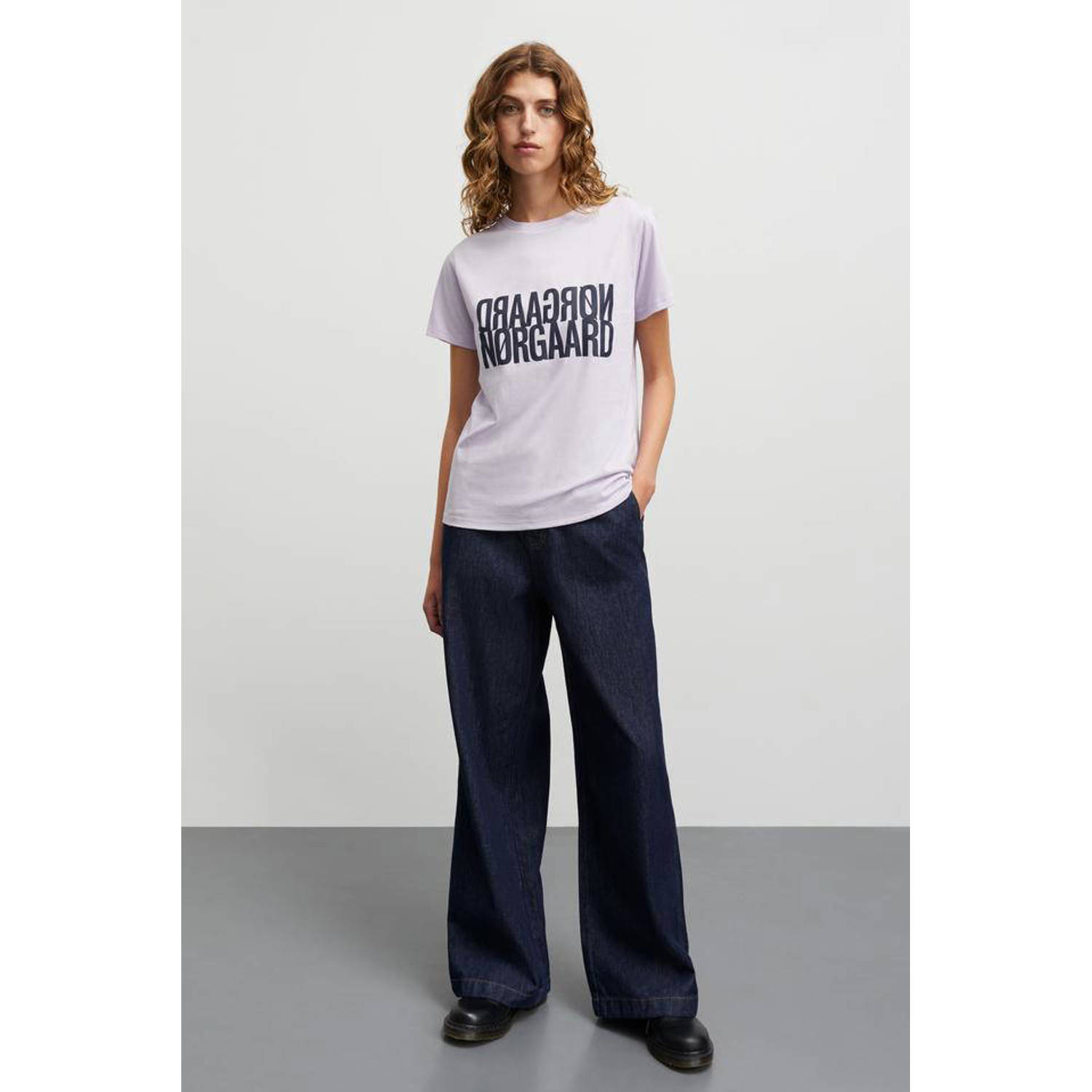 MADS NØRGAARD COPENHAGEN T-shirt lila