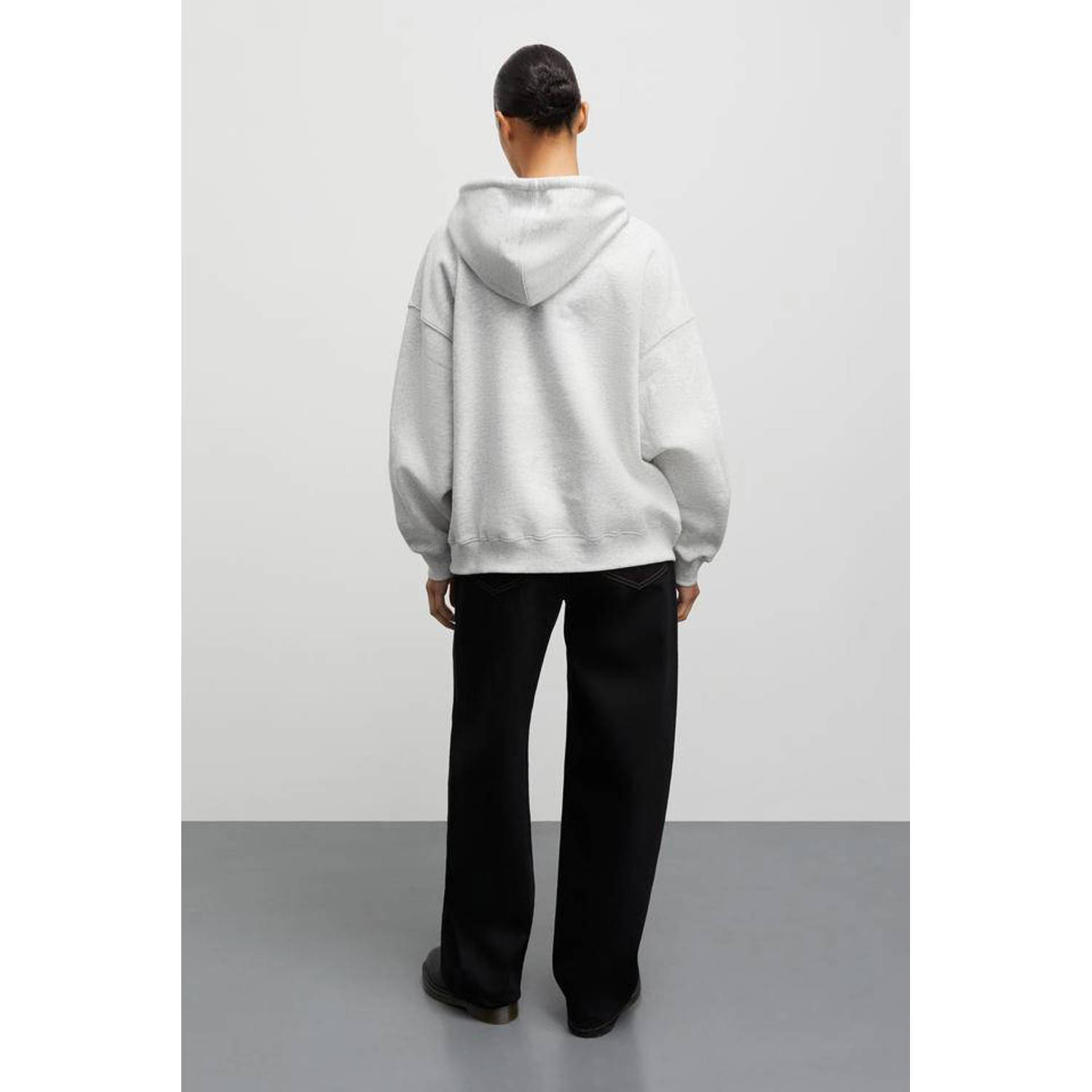 MADS NØRGAARD COPENHAGEN hoodie grijs melange