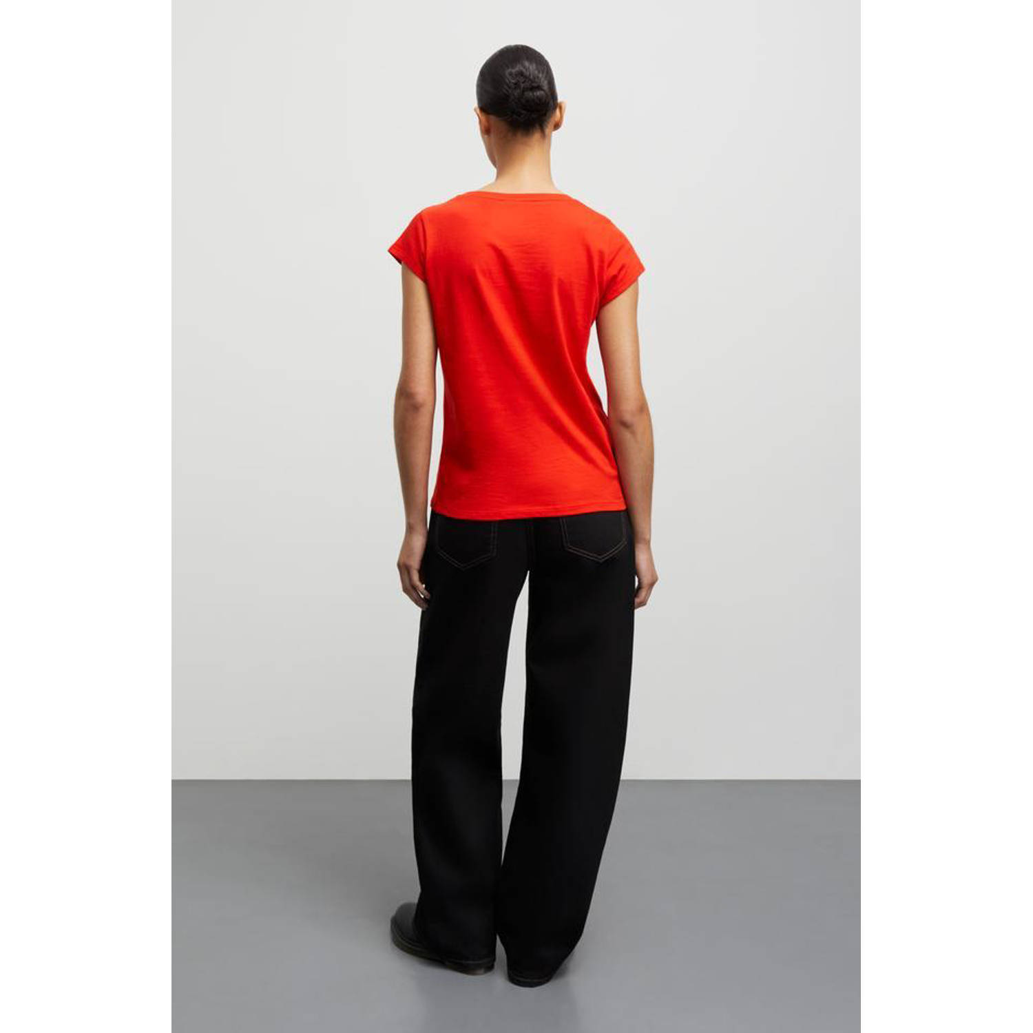MADS NØRGAARD COPENHAGEN T-shirt rood