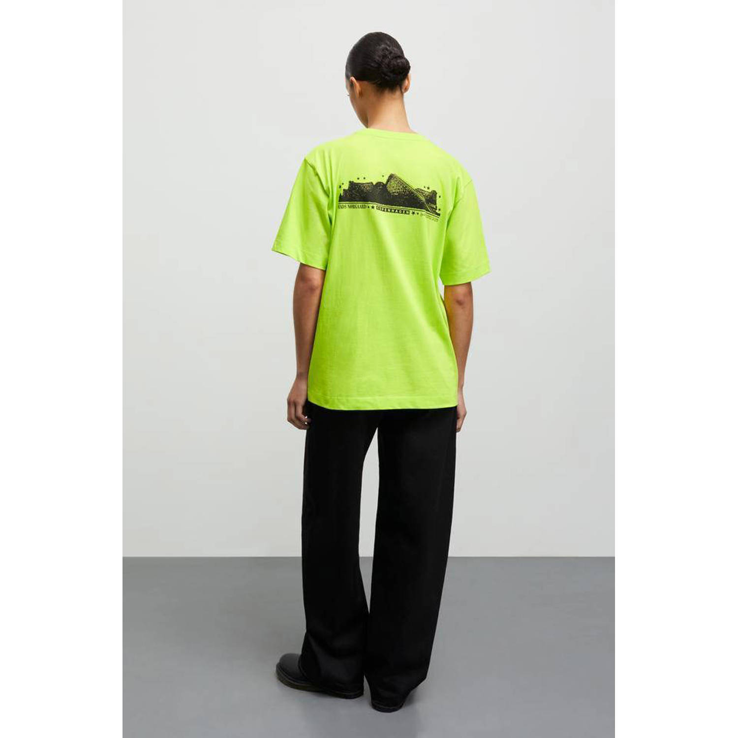 MADS NØRGAARD COPENHAGEN T-shirt geel