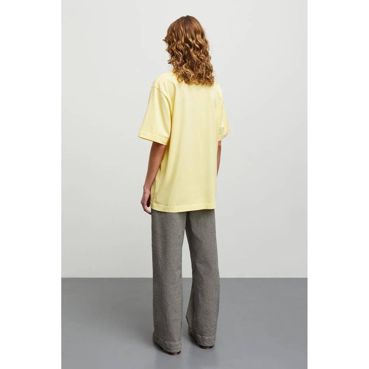 MADS NØRGAARD COPENHAGEN T-shirt geel