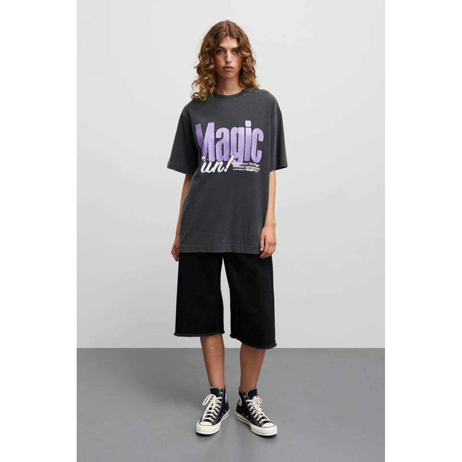 MADS NØRGAARD COPENHAGEN T-shirt zwart