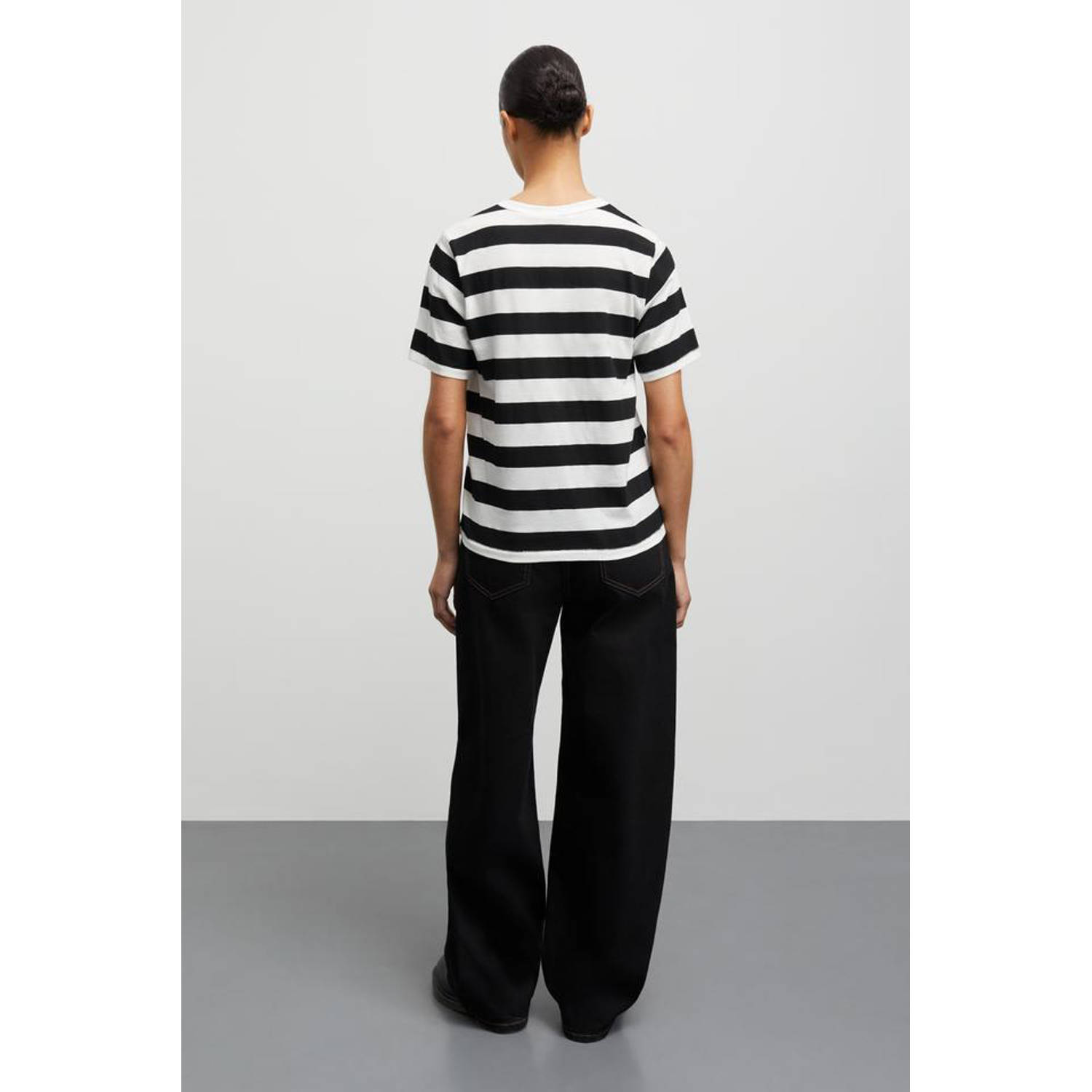 MADS NØRGAARD COPENHAGEN T-shirt zwart