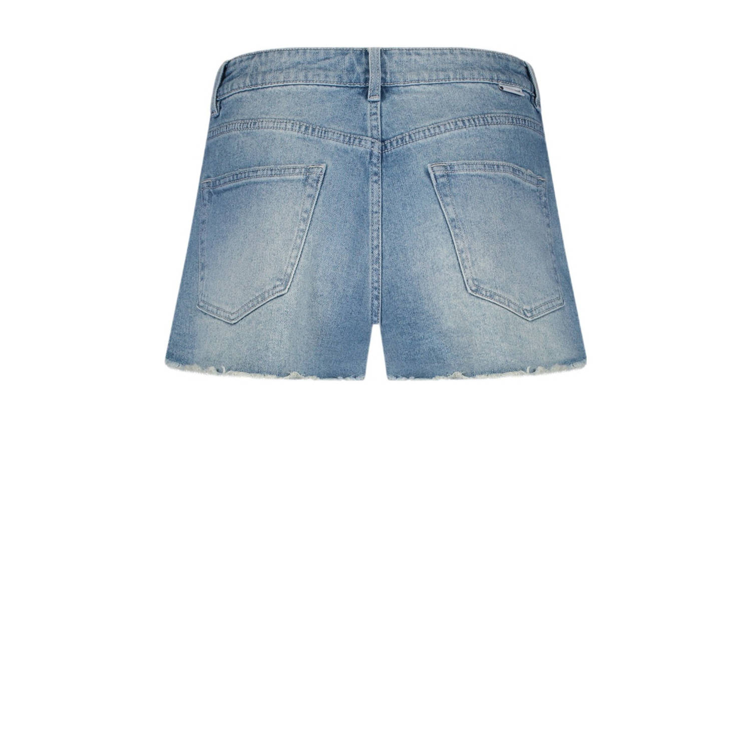 Circle of Trust regular waist denim short light blue denim