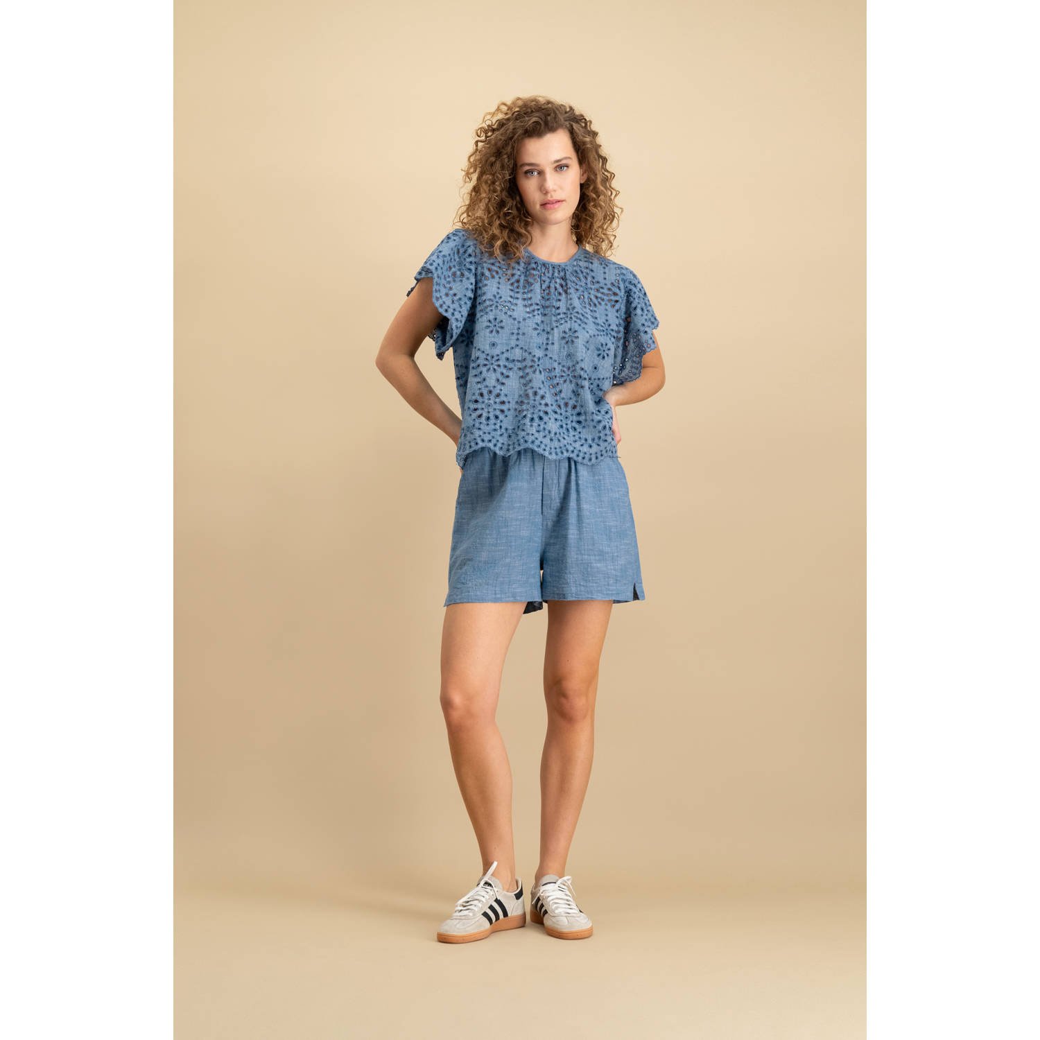 CIRCLE OF TRUST Dames Tops & T-shirts Alinna Blouse Blauw