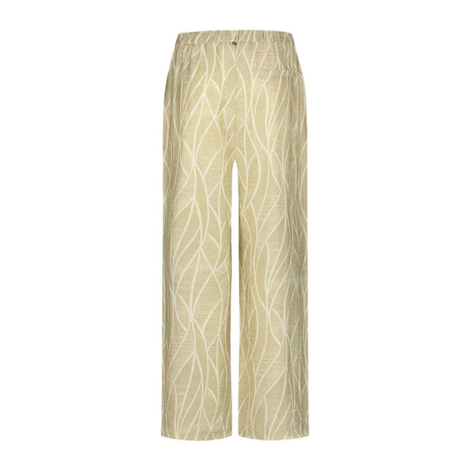 Circle of Trust regular waist casual broek lichtkaki