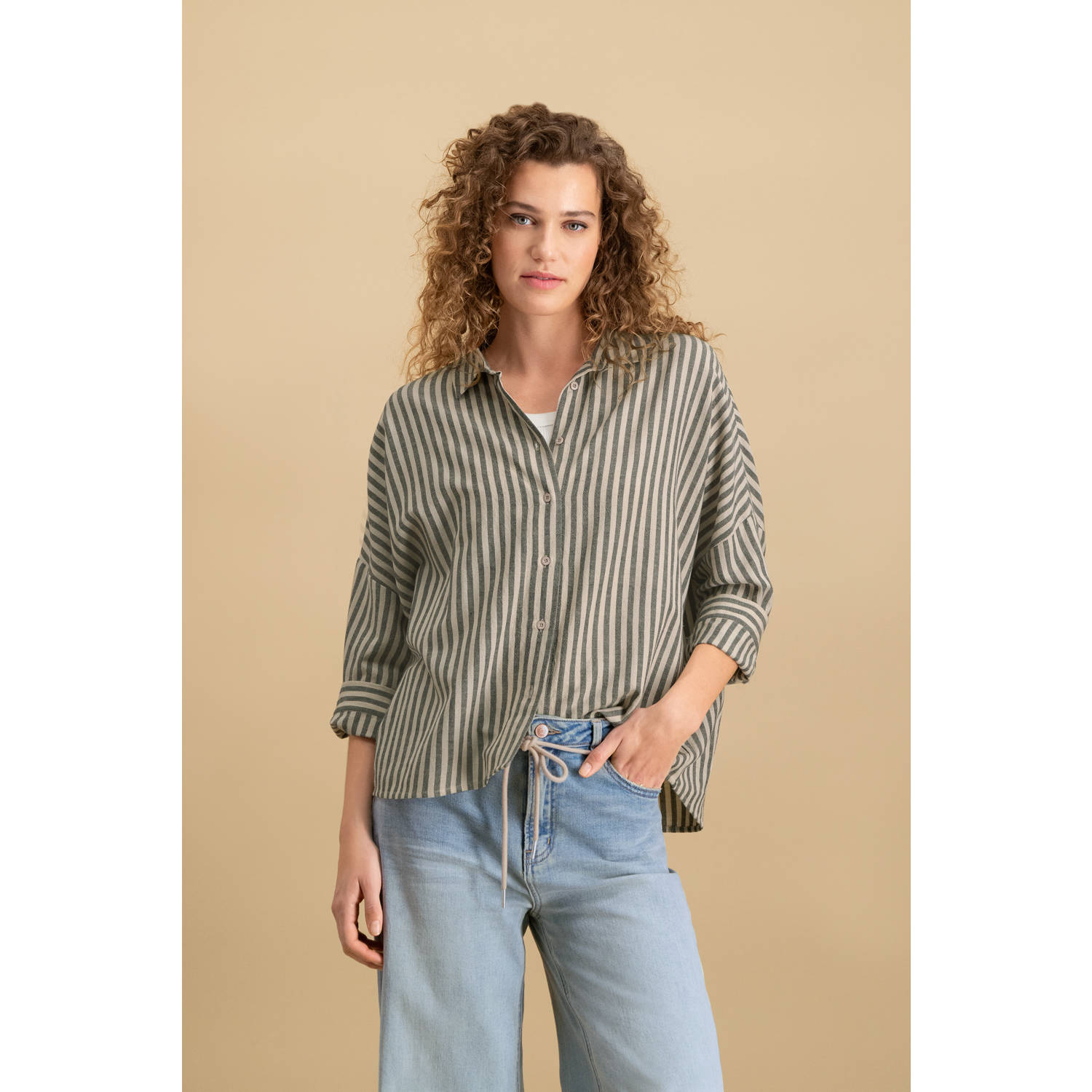 Circle of Trust blouse donkergroen