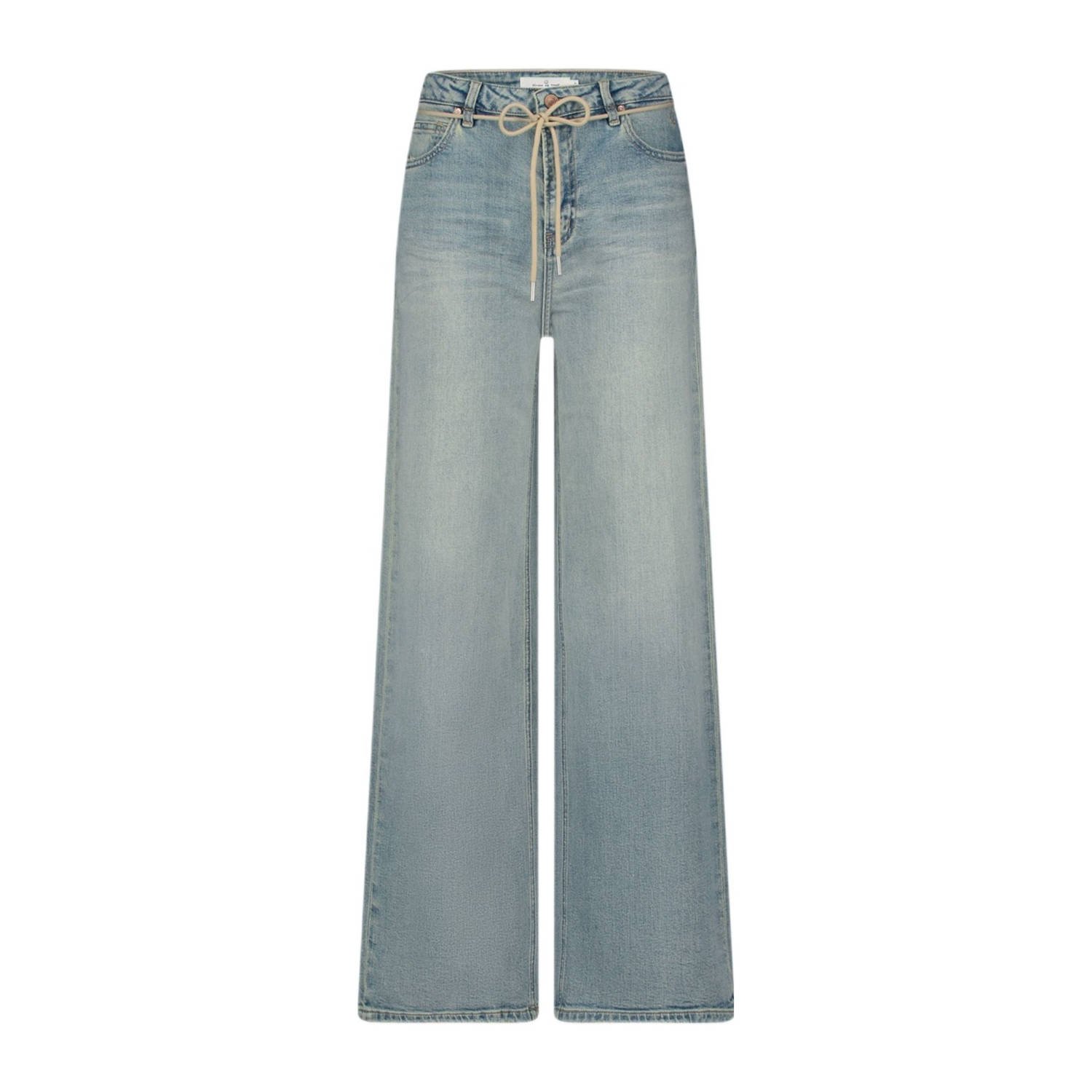 Circle of Trust high waist wide leg jeans light blue denim