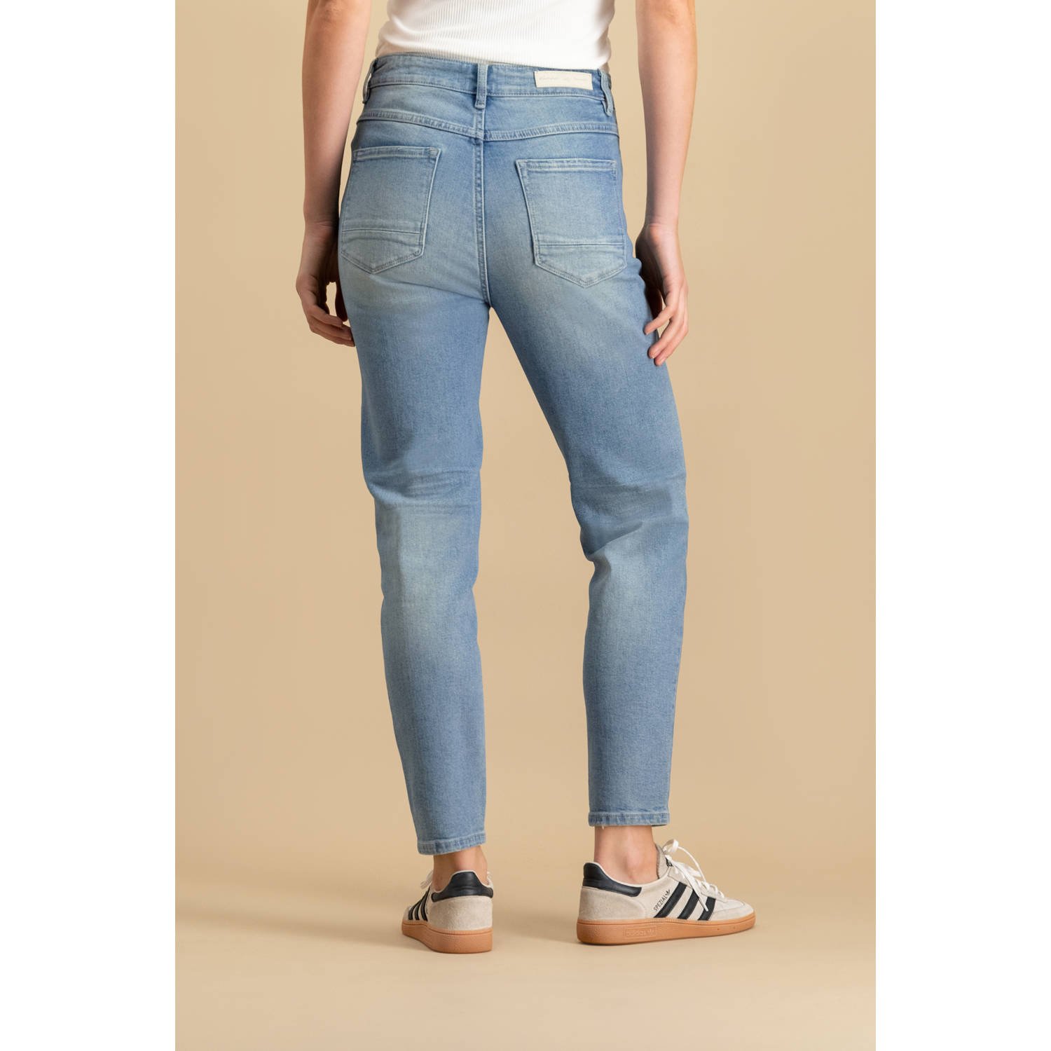 Circle of Trust regular waist slim fit jeans light blue denim