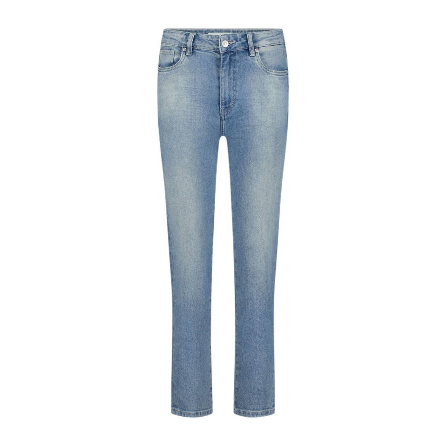 Circle of Trust regular waist slim fit jeans light blue denim