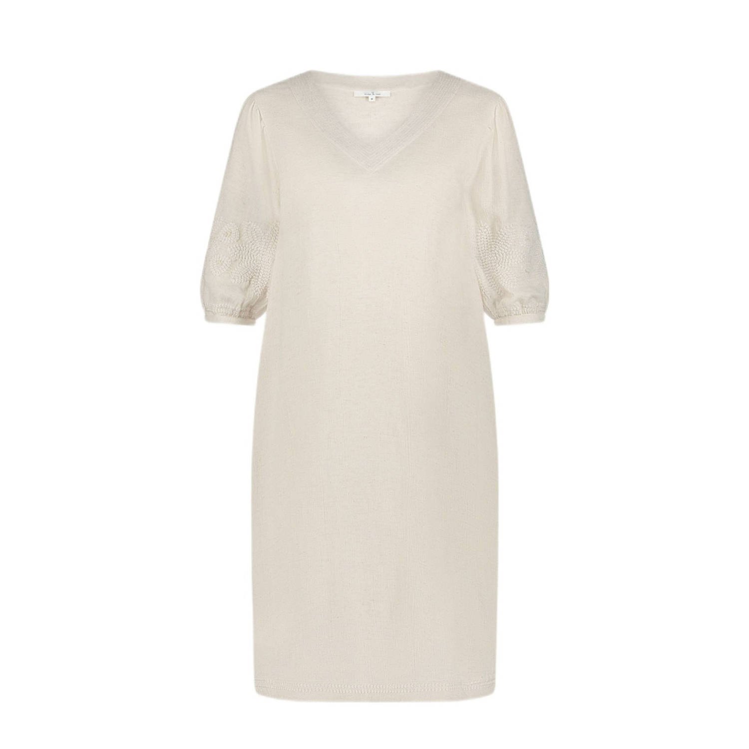 Circle of Trust midi jurk broderie ecru