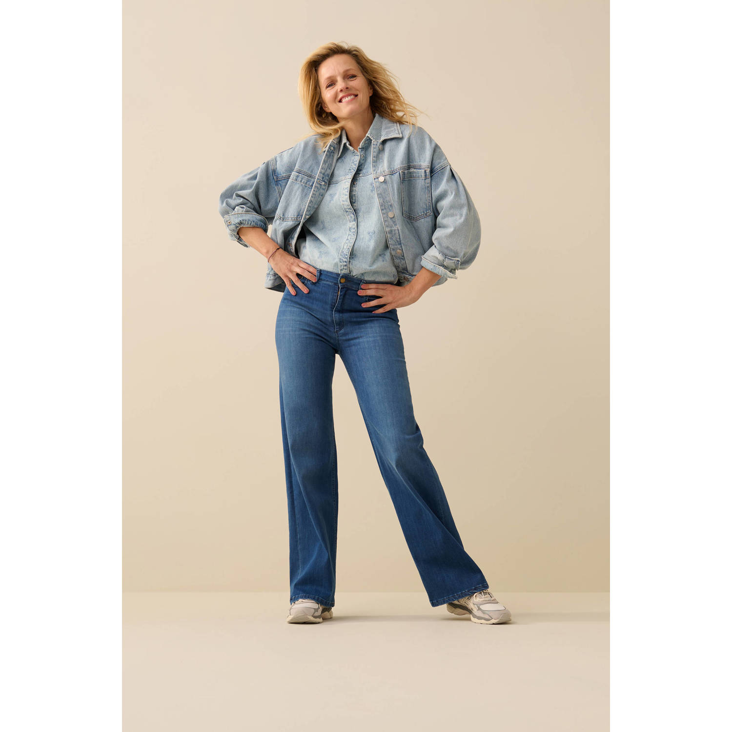 Circle of Trust spijkerjas medium blue denim