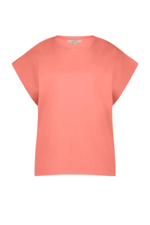 T-shirt zalm
