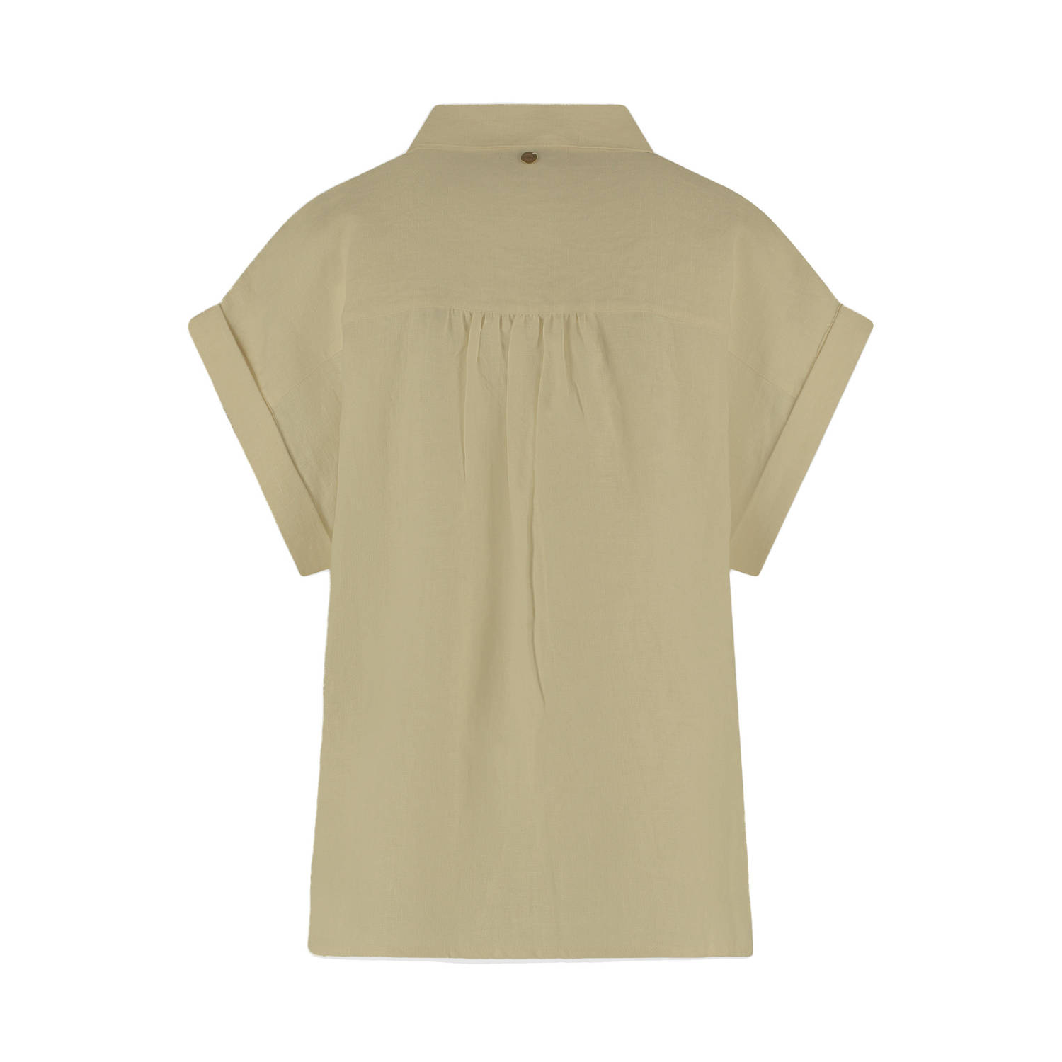 Circle of Trust linnen blouse olijfgroen