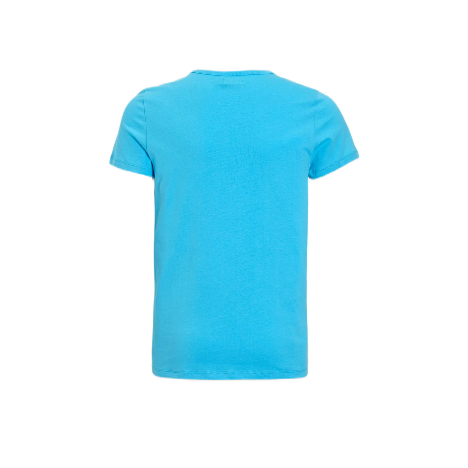 Orange Stars T-shirt met printopdruk blauw