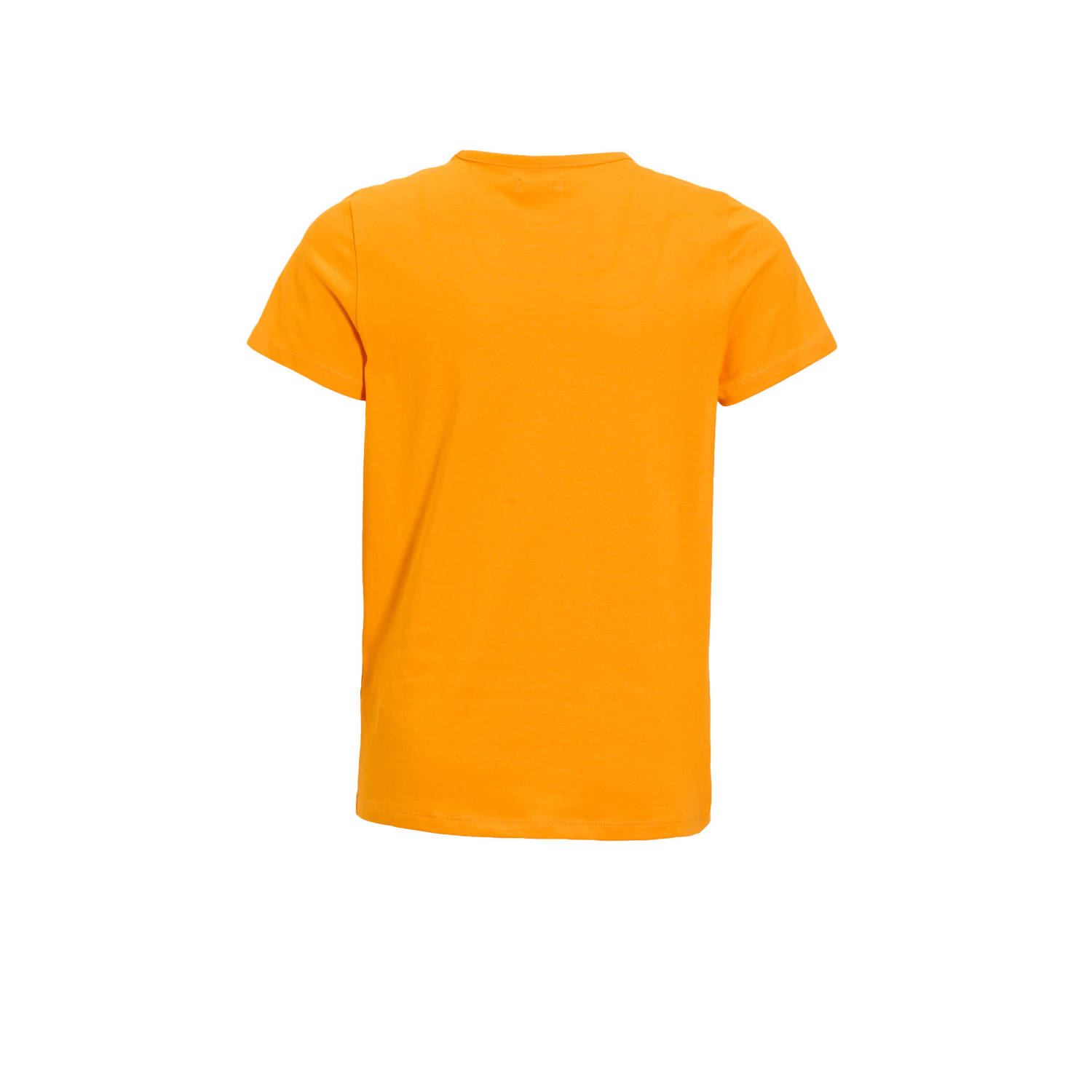 Orange Stars T-shirt met printopdruk blauw
