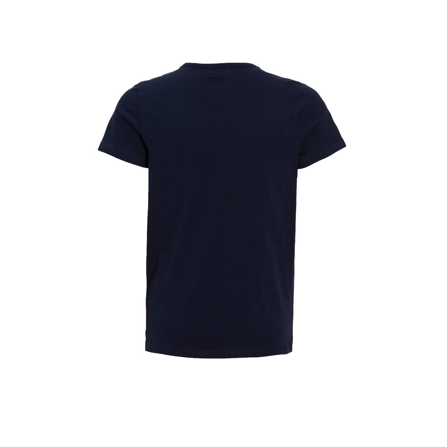 Orange Stars T-shirt met printopdruk donkerblauw