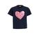 Orange Stars T-shirt met pailletten roze